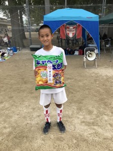 U-11の部MVP にしで　はやと